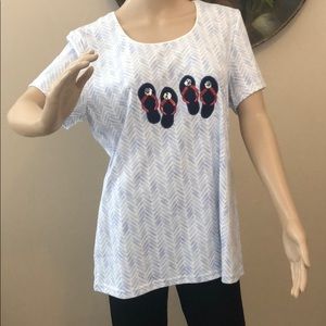 Karen’s intrepid blue